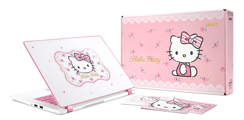 Acer Launches Limited Edition Hello Kitty Laptop In PH! Acer Launches Limited Edition Hello Kitty Laptop In PH!