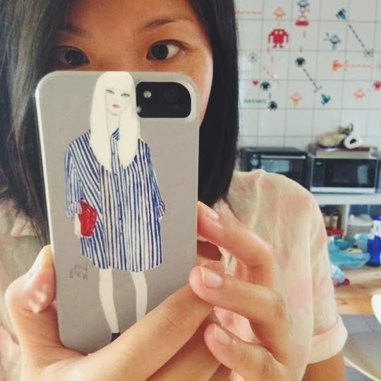Kitty N. Wong / Fashion Illustration iPhone case
