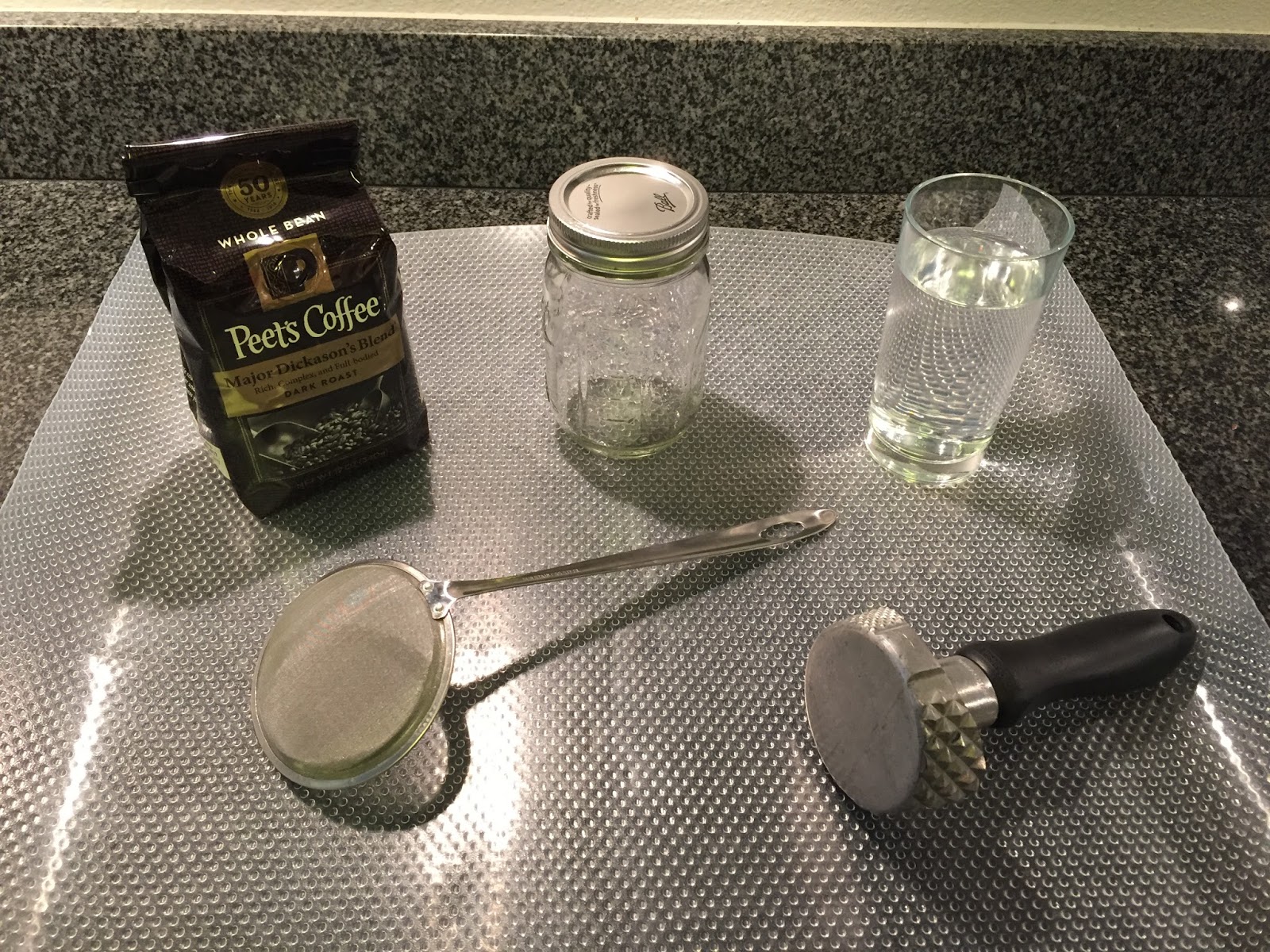 Random musings How to make cold brew coffee without a grinder