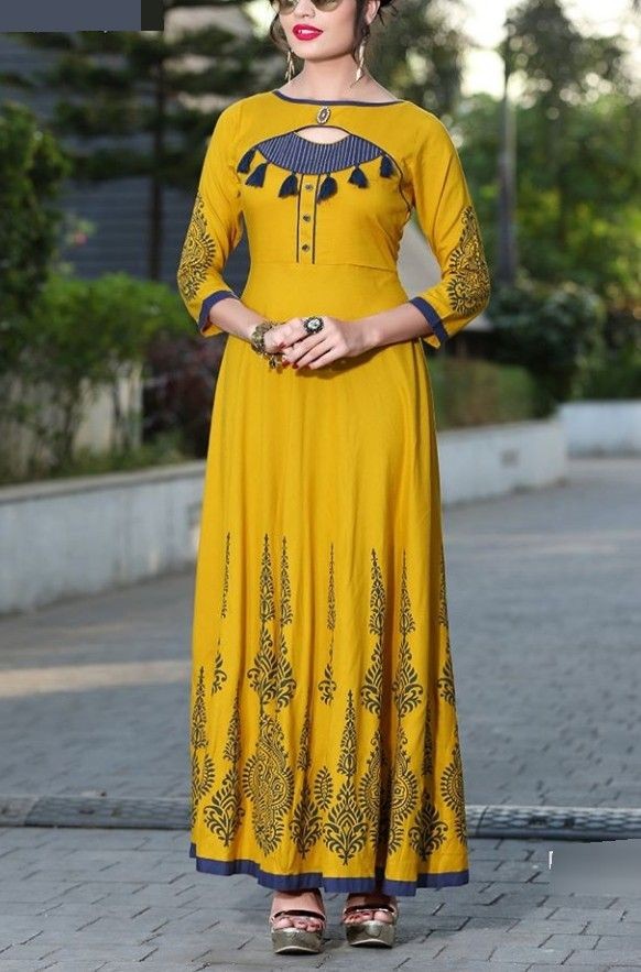 Buy Printed A Line Kurtis Online | Casual Wear | Sandgrouse Collections –  Sand Grouse
