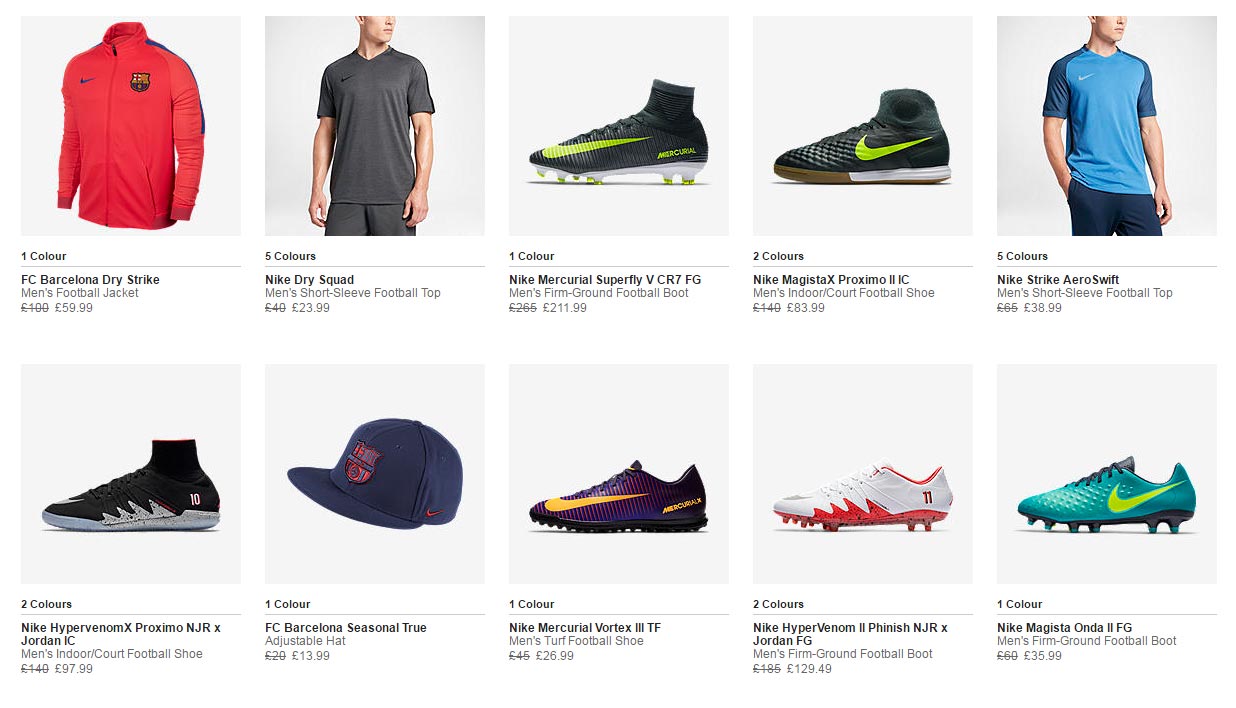 More Than 50% Off - Massive Nike Sale Started (Europe) - Footy Headlines