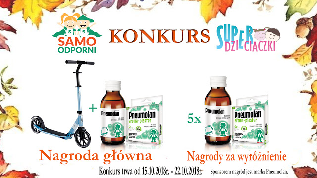 Wygraj hulajnogę + zestaw produktów Pneumolan Konkurs
