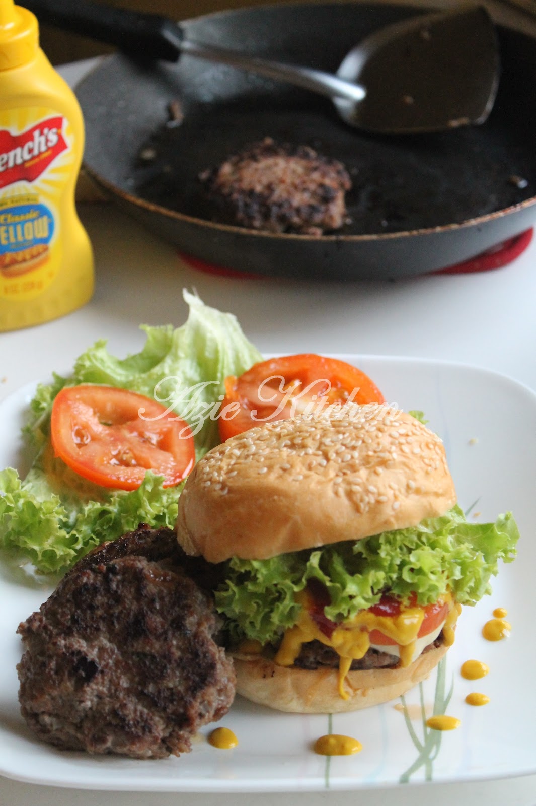 Homemade Beef Burger Lagi Azie Kitchen