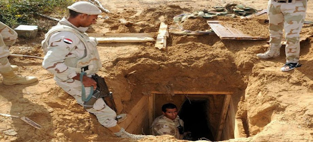 حشيش وأسلحة نفق خرساني للتهريب بسيناء حشيش وأسلحة نفق خرساني للتهريب بسيناء