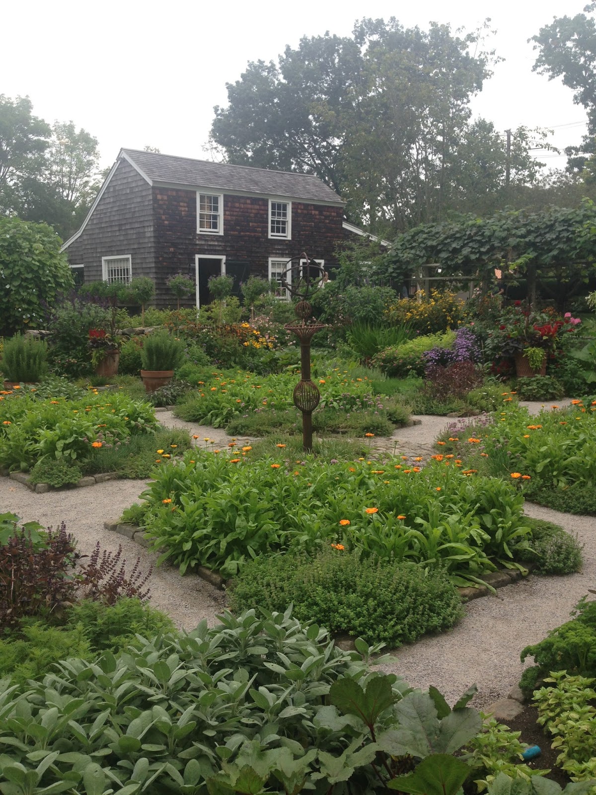 In a Garden Gardens at Clock Barn—Home of Maureen & Mike Ruettgers