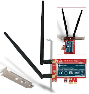 https://blogladanguangku.blogspot.com - Feb Smart FS-N600HP PCI-E Wireless Features & Specifications: