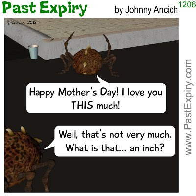 Cartoon about insects, kids, Mother's Day, relationships, 