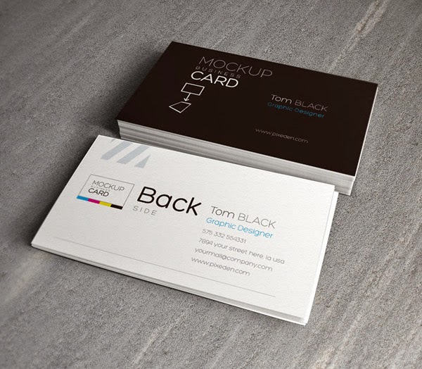 card mockup