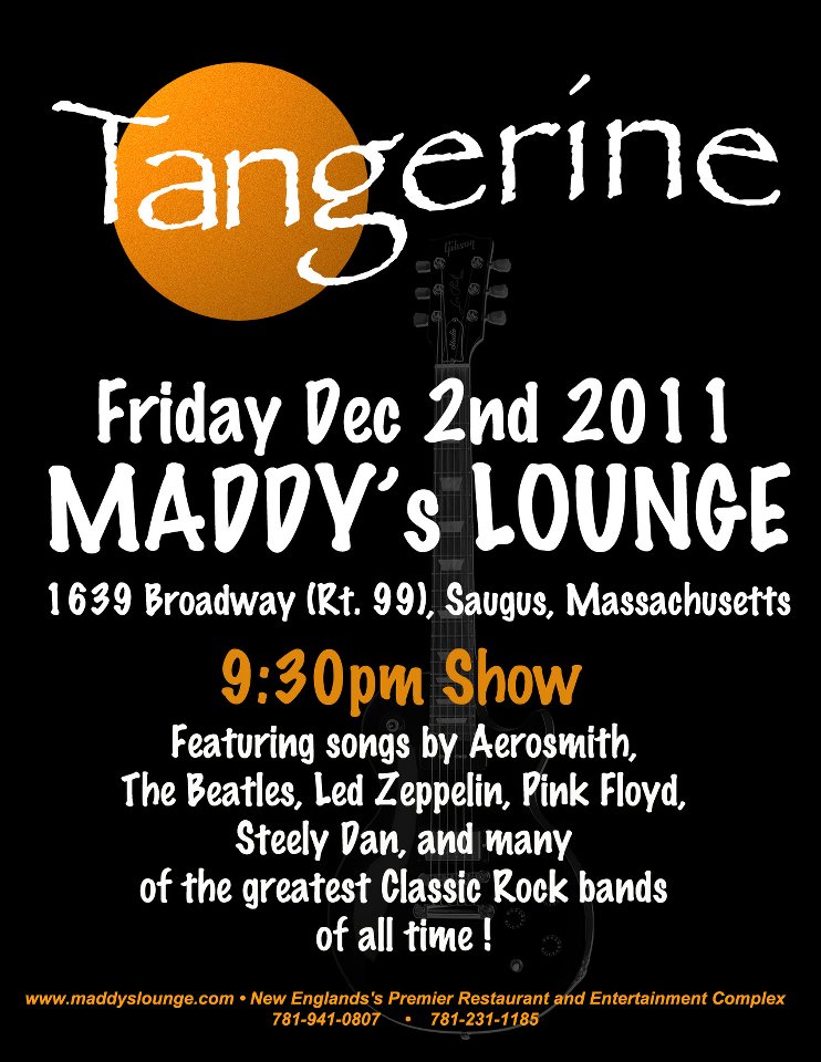 REVERE AND BOSTON BANDS WHO IS "TANGERINE"