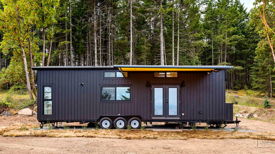 36 Double Slide Out Home Tiny House Collectiv The Latest From Mint Tiny House Company Is This Stunning 36 Home With Double Slide Outs Towable And A Ious Interior It Would Be Perfect As