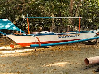 Philippine bangka boat - photo by Michael Williams