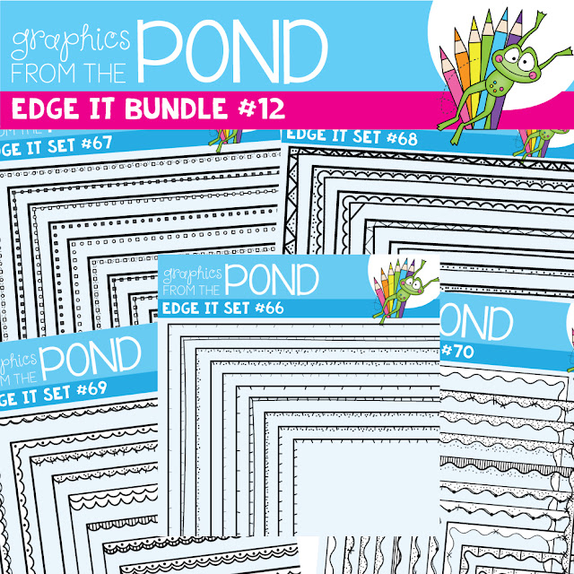 Sweet Treat Page Frames | From the Pond