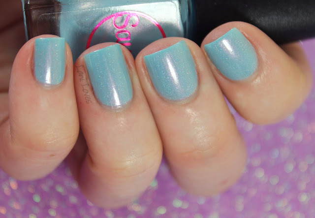 Sayuri Nail Lacquer - Cotton Candy nail polish swatches & review