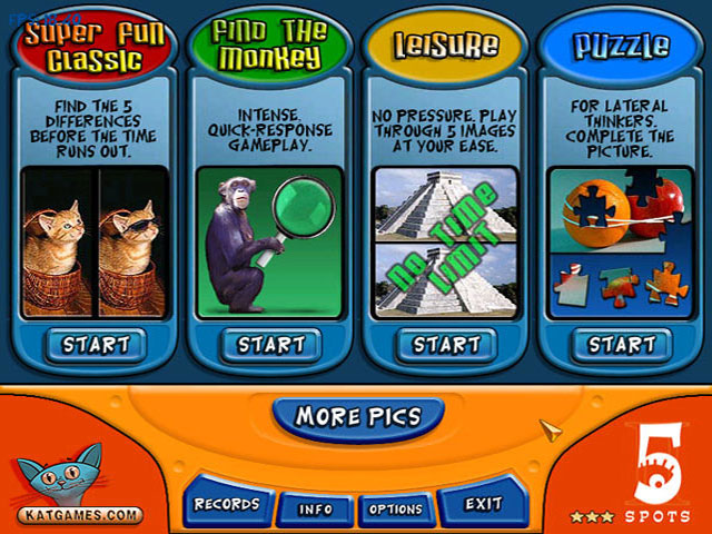 5 Spots PC Game