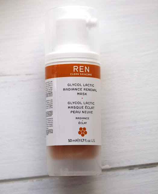 REN Clean Skincare Glycolic Radiance Mask review