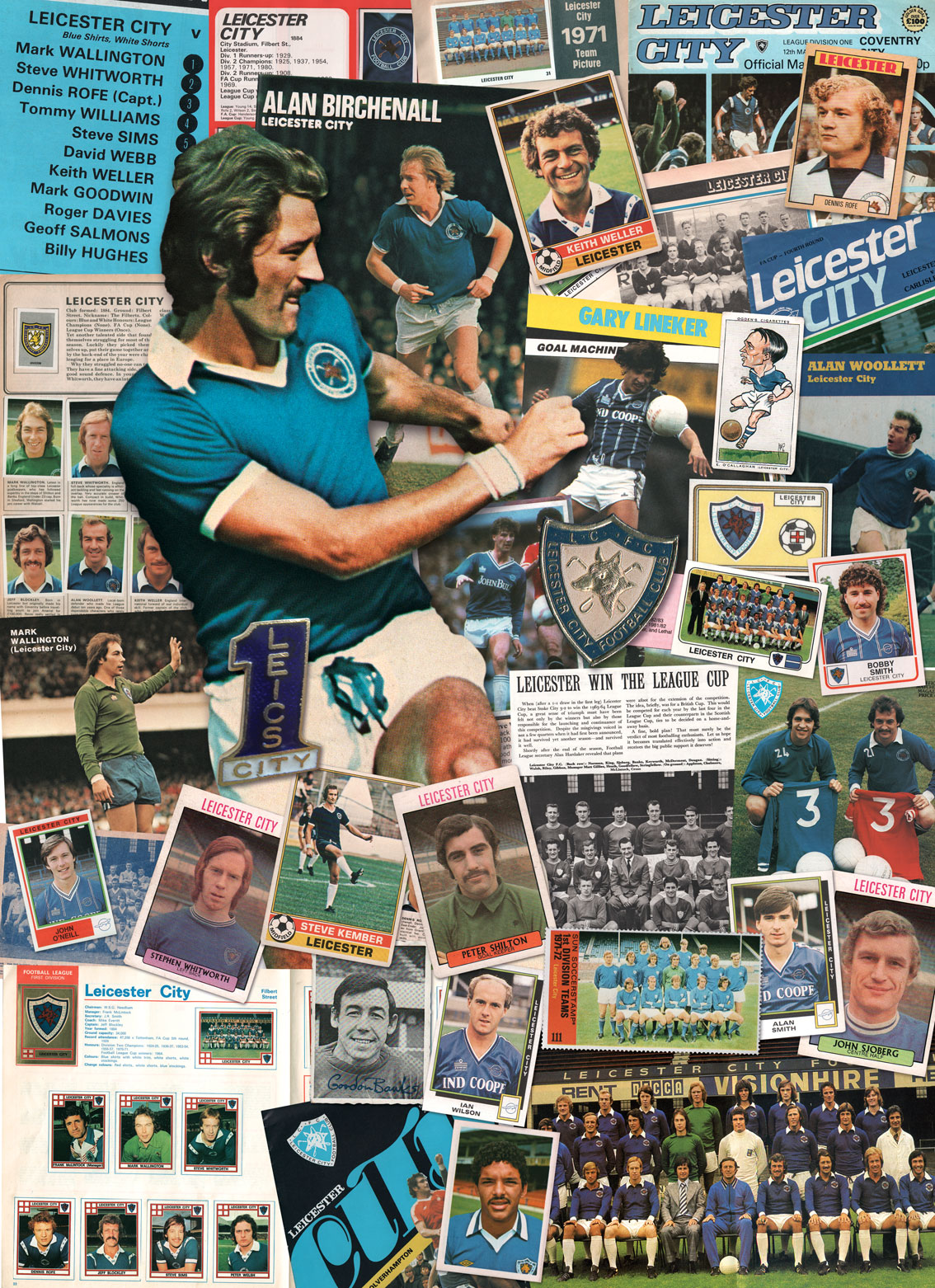 Matt ArtPix RETRO LEICESTER CITY