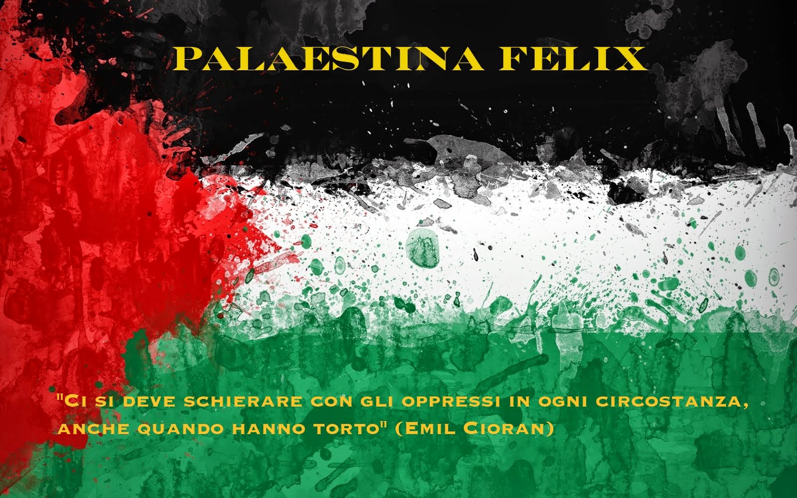 Palestina Felix Blog