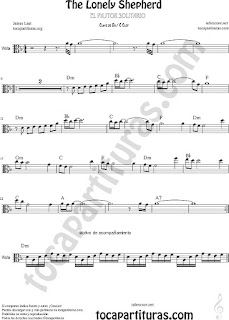  Trombón, Tuba Elicón y Bombardino Partitura de Pastorcillo Solitario Sheet Music for Trombone, Tube, Euphonium Music Scores (tuba en 8ª baja)