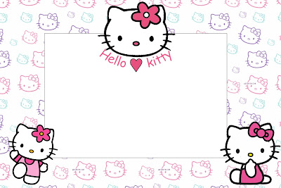 convite hello kitty para imprimir  Hello kitty, Desenho da hello