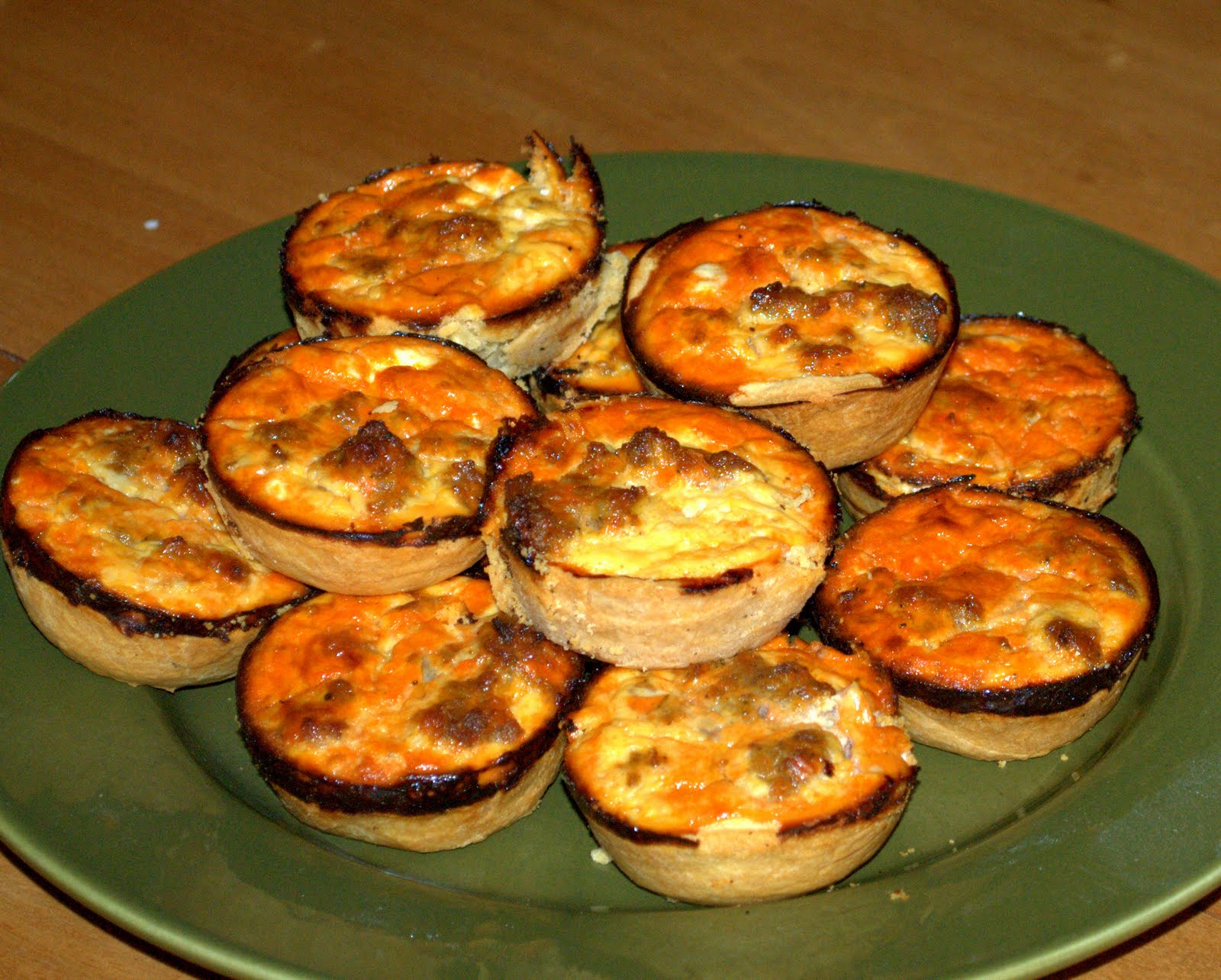 Southern Susie Homemaker Southwestern Sausage Tarts