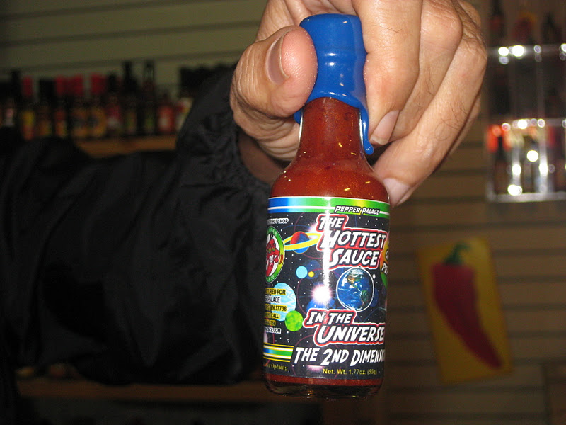 THE HOTTEST SAUCE IN THE UNIVERSE