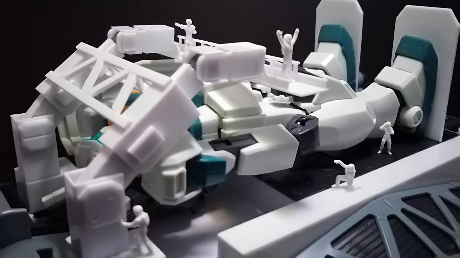 Gunpla Linux ガンプラ 自作パーツで