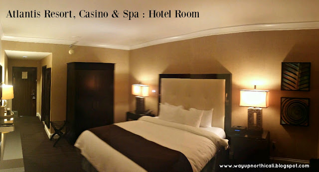 Atlantis Resort Hotel Room, Reno, Nevada www.wayupnorthincali.blogspot.com