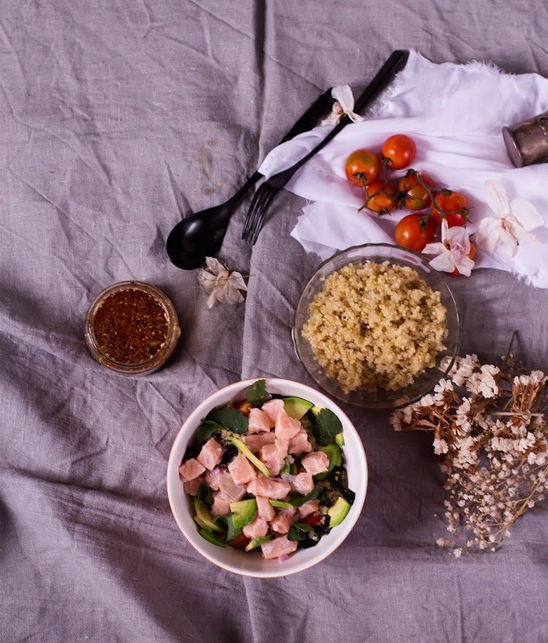 Poke bowl, receta básica
