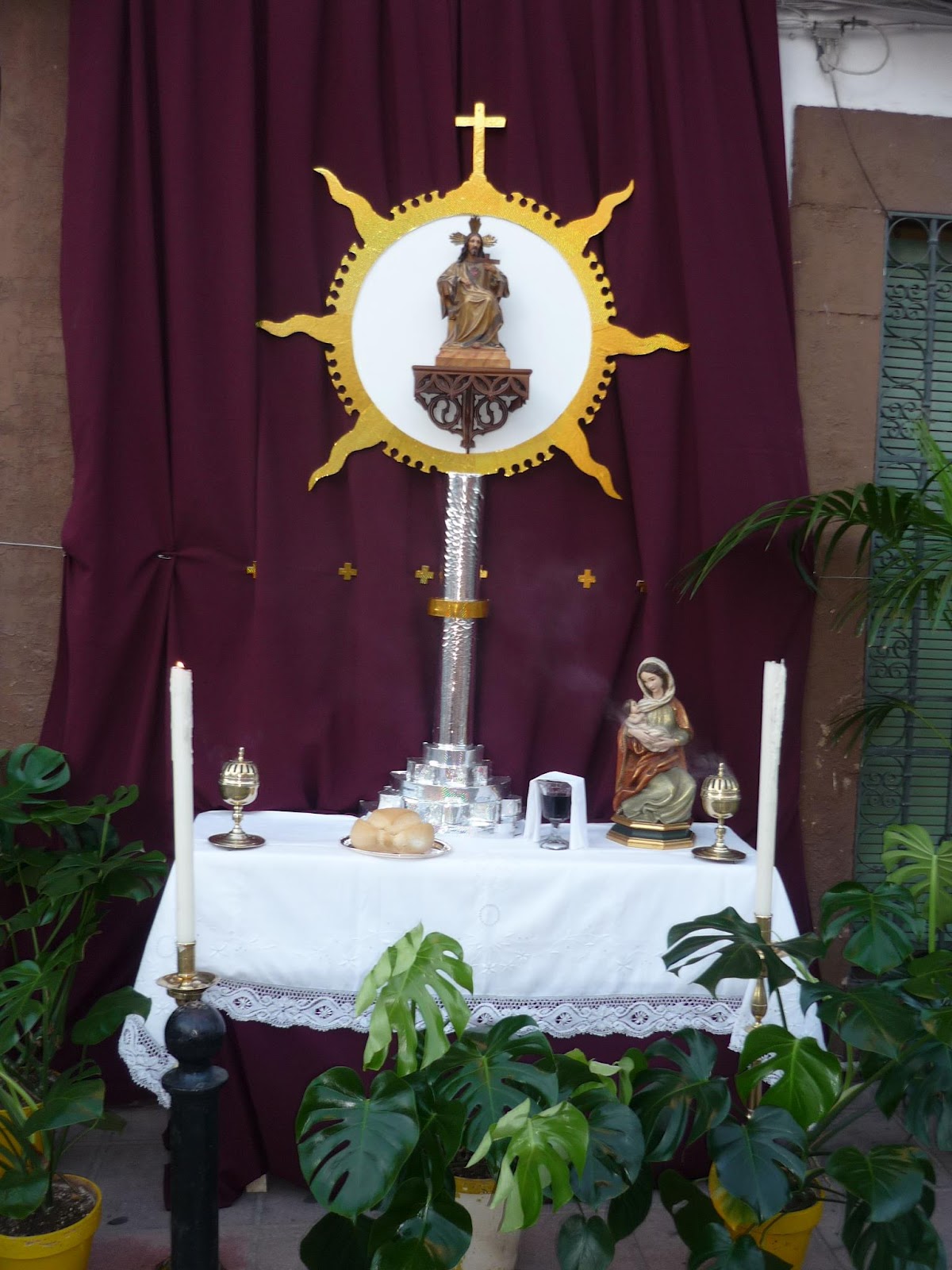 Pasión por Montoro: Galería Fotográfica: Altares y procesión del Corpus