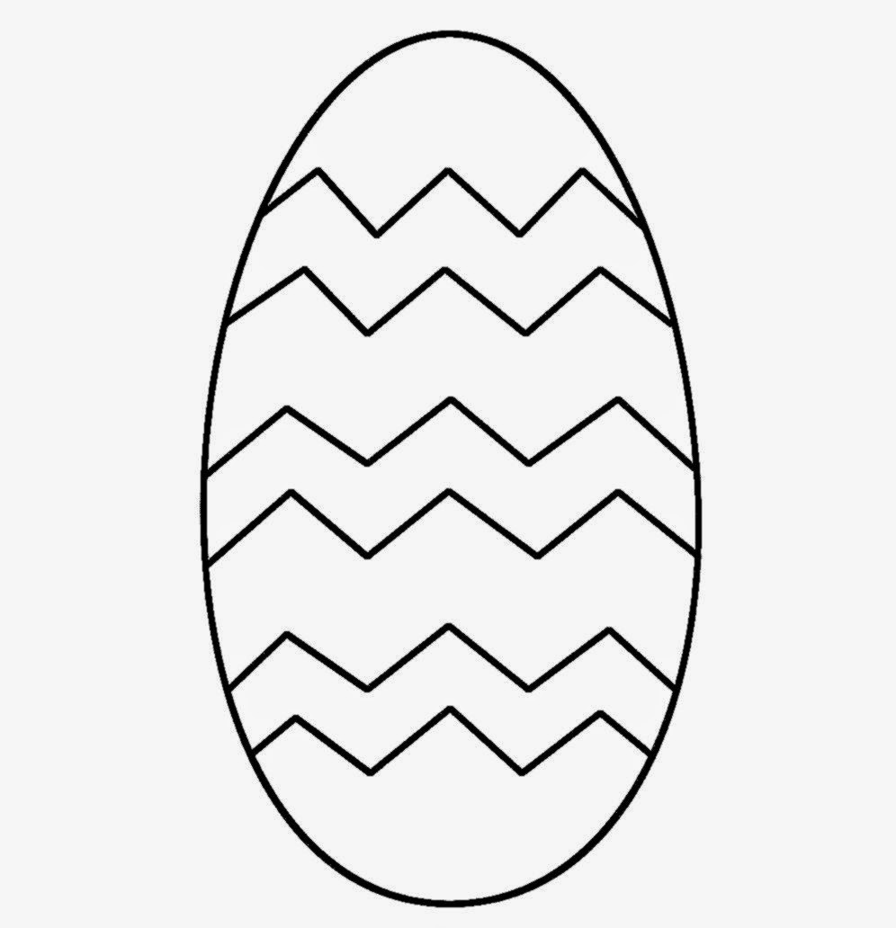  Easter Egg Coloring Sheet Free Coloring Sheet
