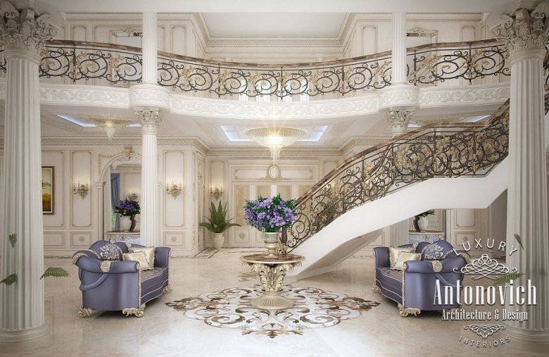 LUXURY ANTONOVICH DESIGN UAE: Entrance design from Antonovich Design
