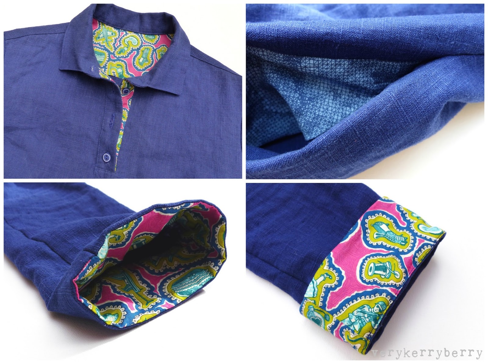 verykerryberry Merchant and Mills Rugby Dress in Linen and Liberty