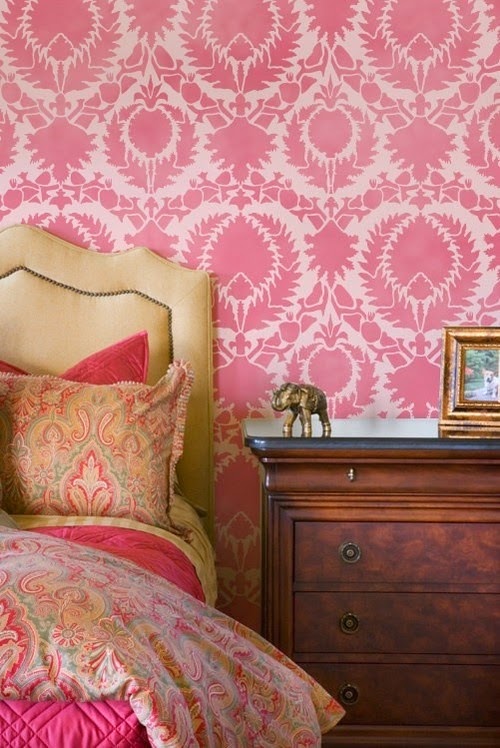 Eye For Design: Decorating Grown Up Pink Bedrooms