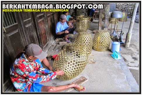 LAMPU GANTUNG TEMBAGA, LAMPU KOMBONG AYAM