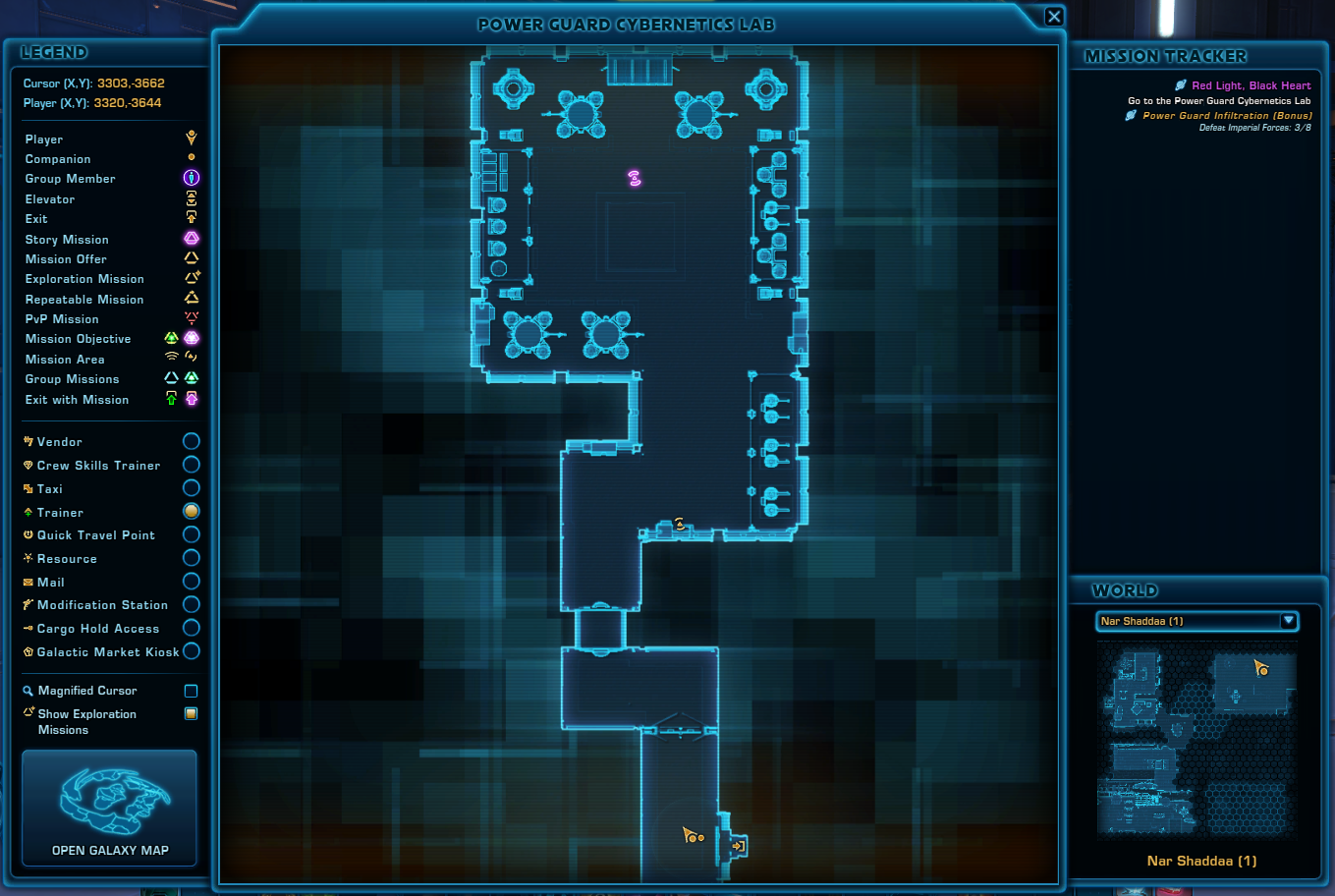 Jedi Lore Keeper Power Guard Cybernetics Lab