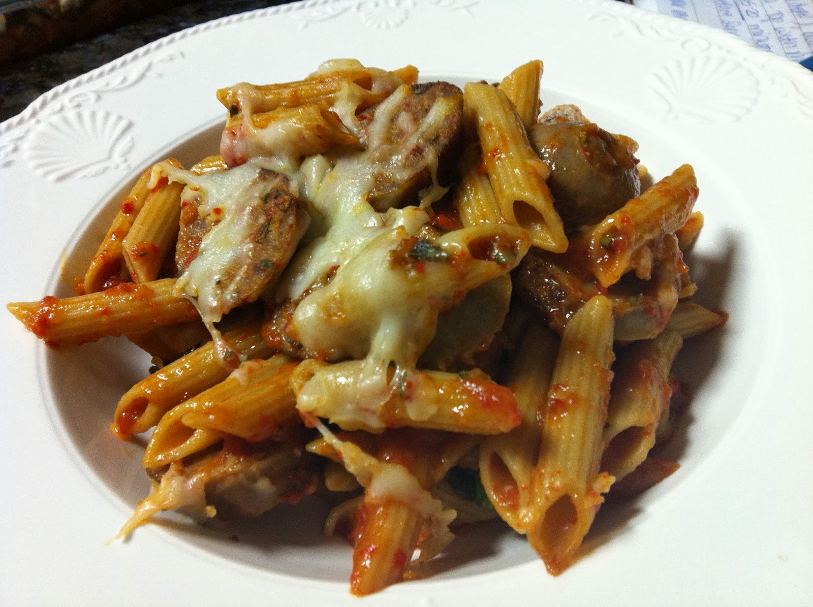 Nicky&amp;#39;s Food and Travel: Baked Penne in Sicilian Sauce