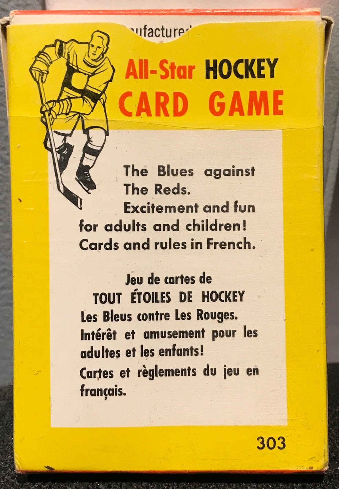 Vintage Hockey Toys and Games