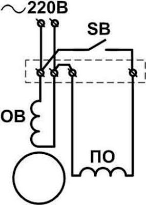Как подключить двигатель от стиралки с тремя выводами