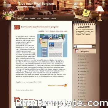 Live Near Real Belgium blogger template