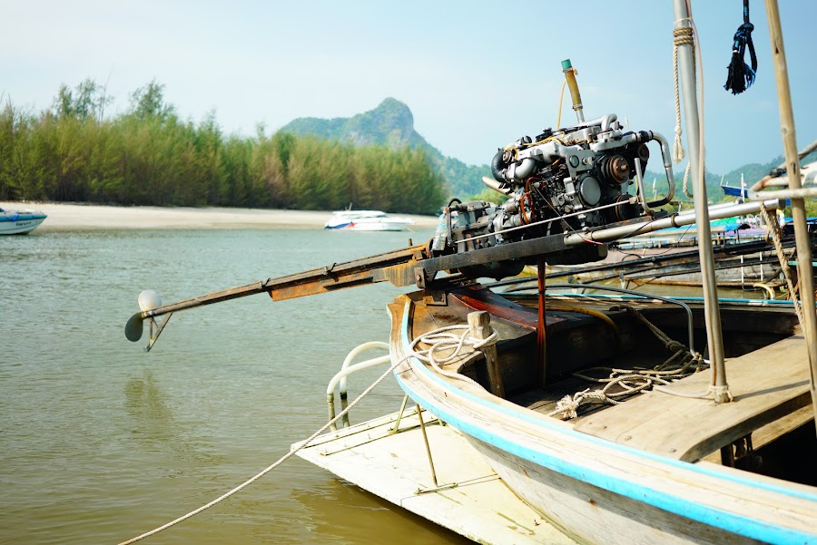 Barcos longtail de Tailandia, las góndolas del sur