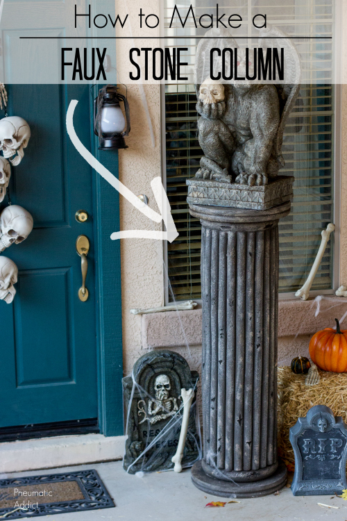 How to Make a Faux Stone Column Pneumatic Addict