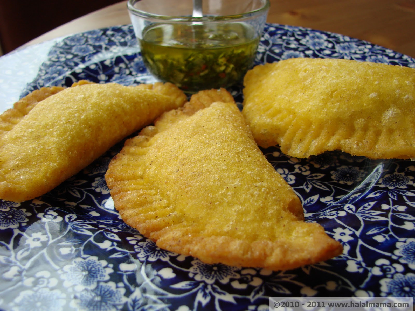 Halal Mama Colombian Empanadas and “Aji”