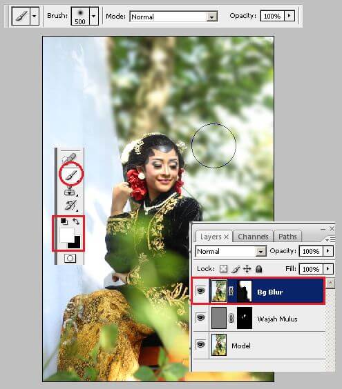 Cara Edit Foto Model Adat Jawa Keren di Photoshop - Kumpulan Tutorial