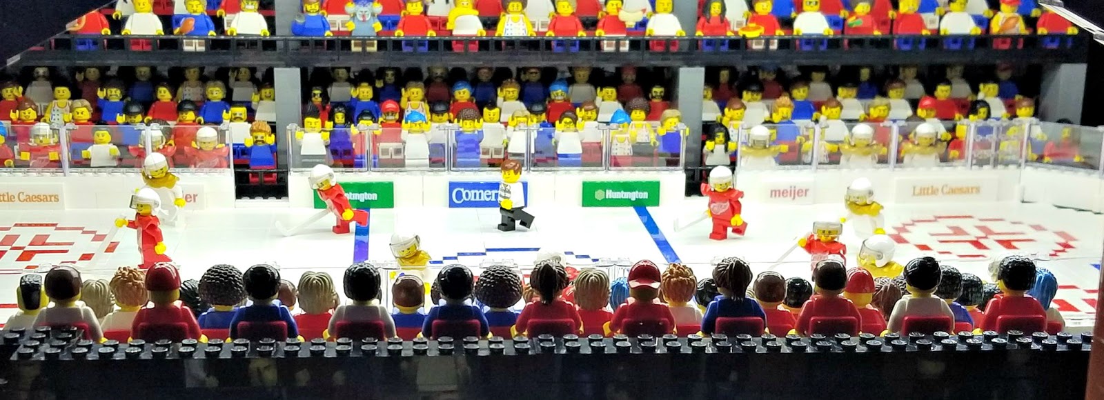 LEGO model of Little Caesars Arena unveiled