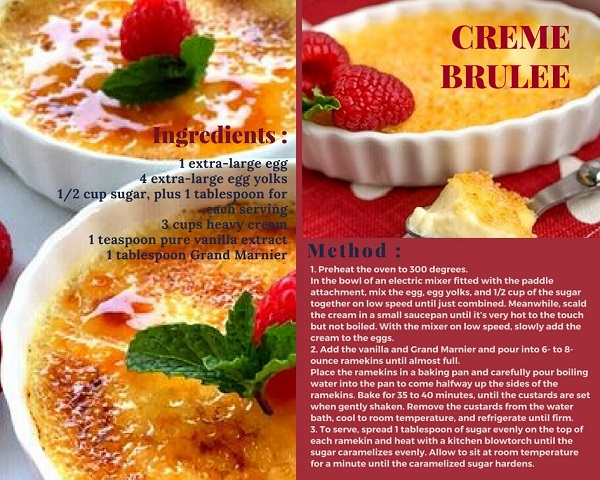SHC COLD DESSERT RECIPES HOMEMADE CREME BRULEE RECIPE