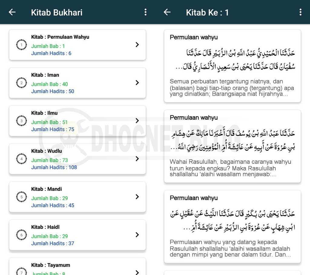 kitab hadits sahih al bukhari android - blog.dhocnet.work