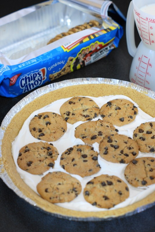 NoBake Chocolate Chip Cookie Pie (made with Chips Ahoy!) The Kitchen