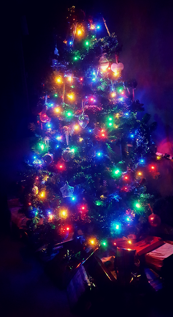 The Christmas Tree on Christmas Morning