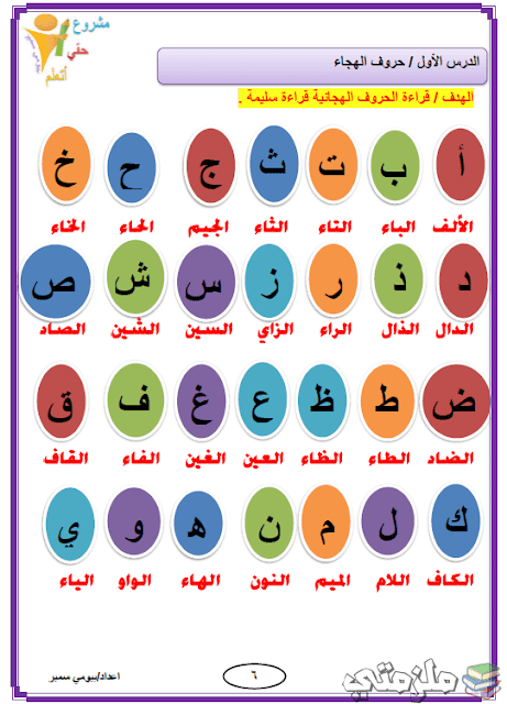 اللغة العربية حروف عدد كم عدد