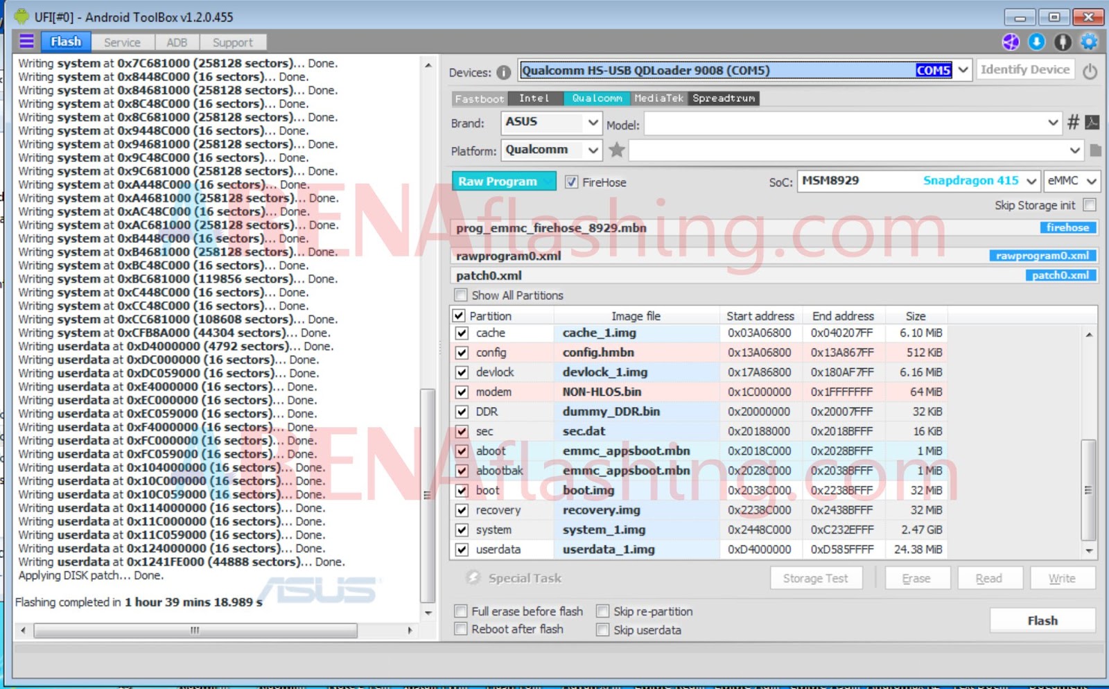 Cara Flash Andromax R2 I56D2G Via PC (QFIL) Tutorial Flashing Android